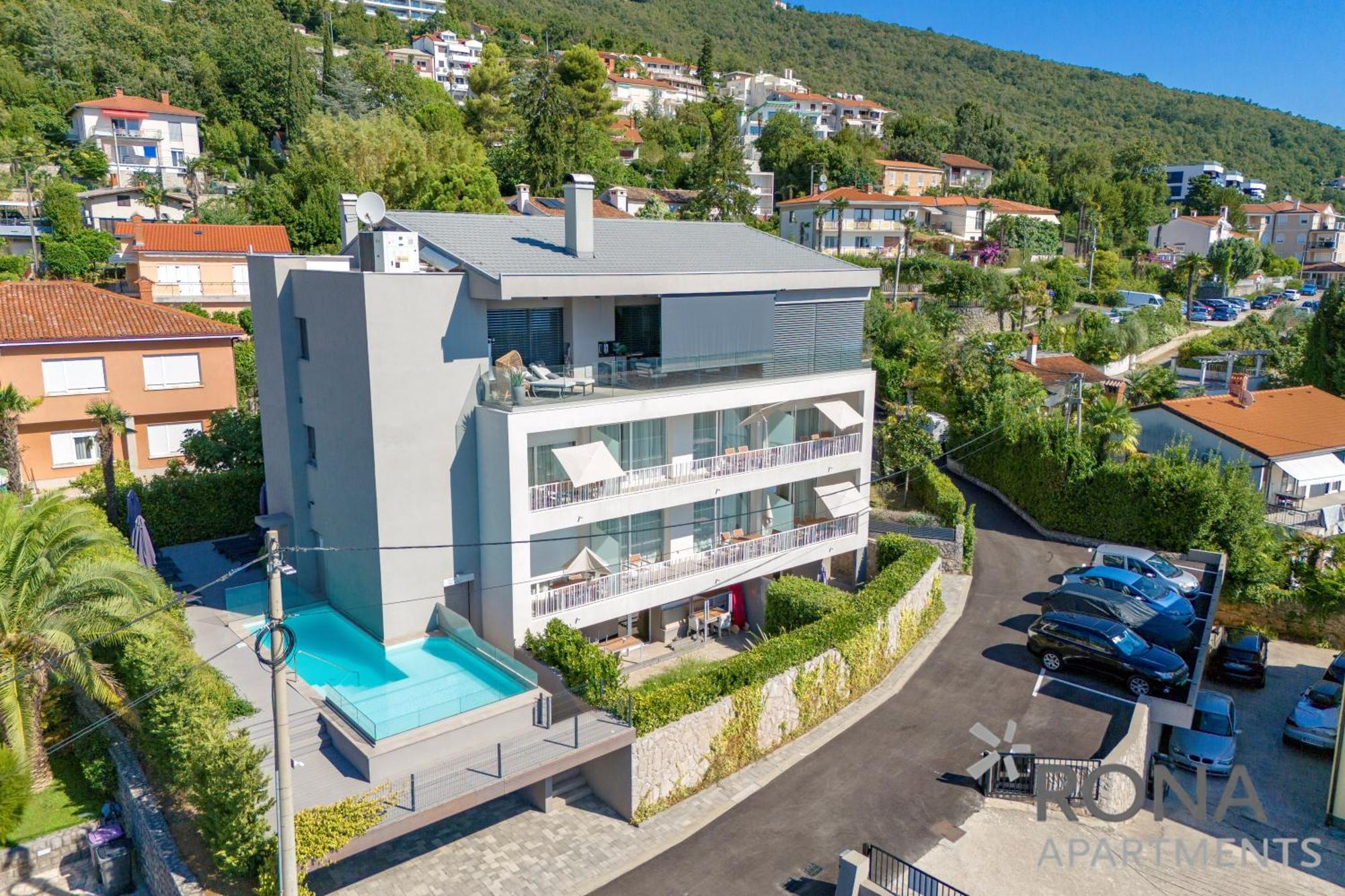 Apartments Rona Erea Ičići Exterior foto